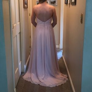 NEVER WORN MORILEE BLUSH BRIDESMAID DRESS
